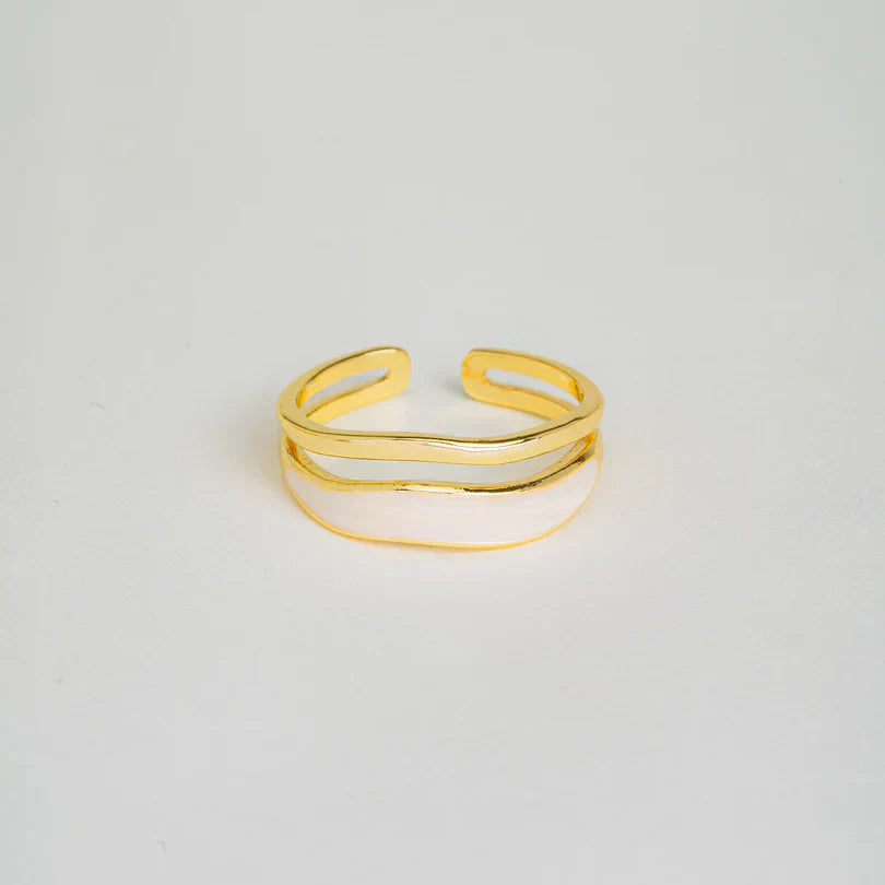 Gold Sahara Ring-Lydieannejewelry