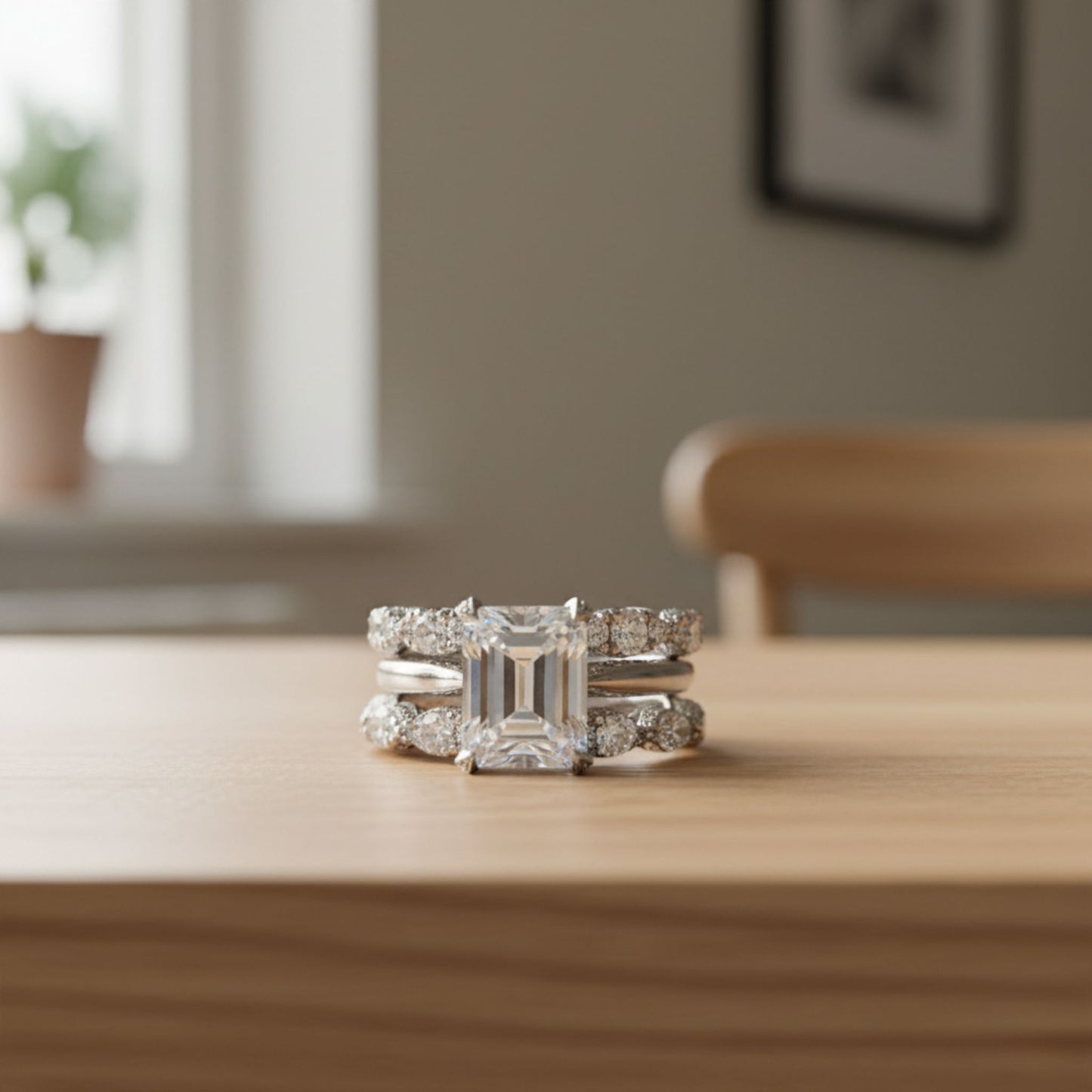 Vintage Layered Silver Ring