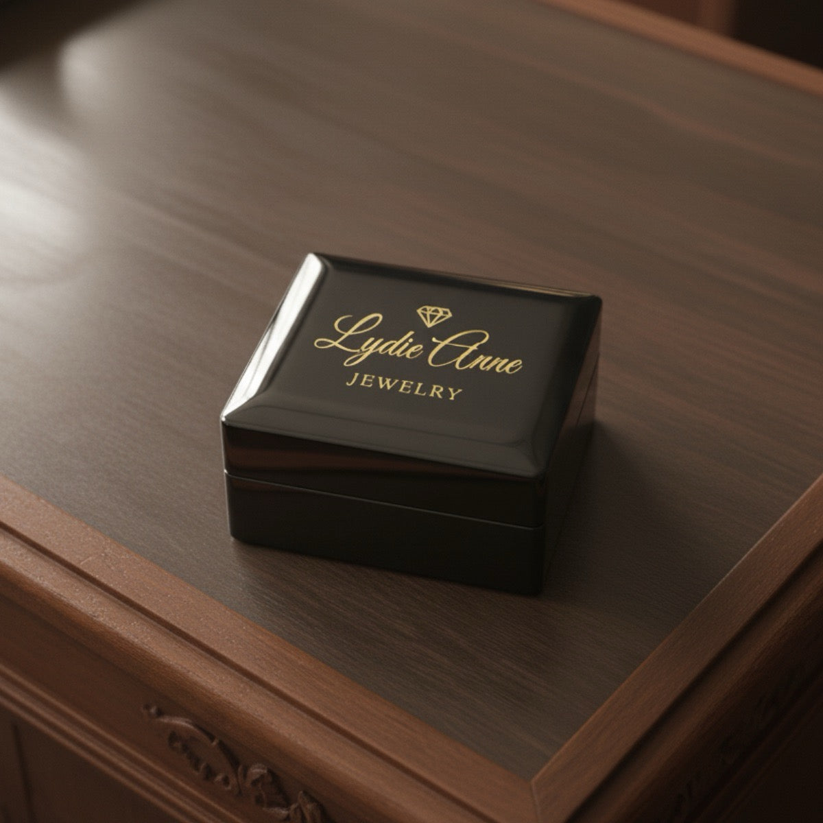 Rectangular Zirconia Elegant Ring