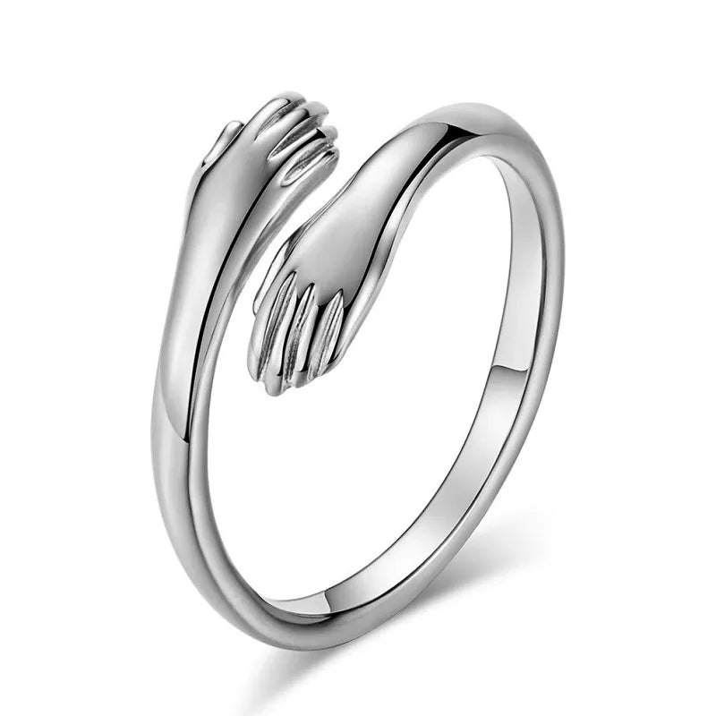 Romantic Hug Adjustable Ring