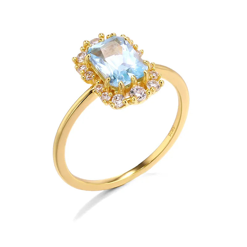Dazzling Zircon Ring
