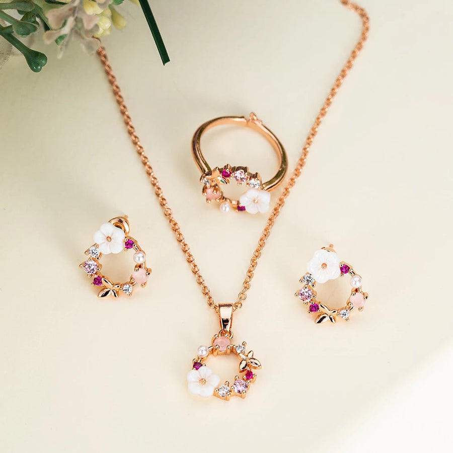 Rose Gold Flower Pack