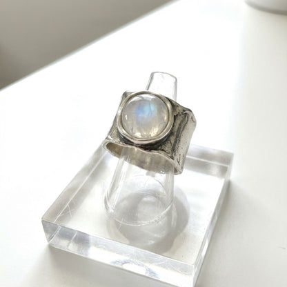 Moonstone Boho Ring