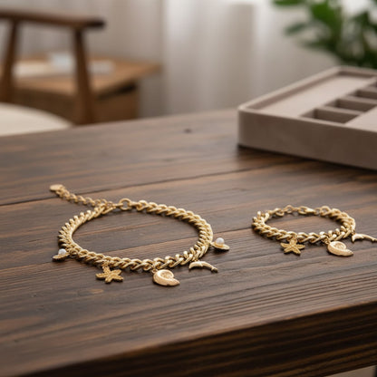 Bohemian Conch & Starfish Jewelry Set