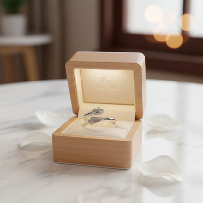 Romantic Hug Adjustable Ring