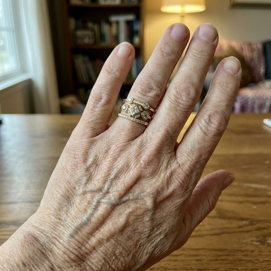 Vintage Elegant Ring Set
