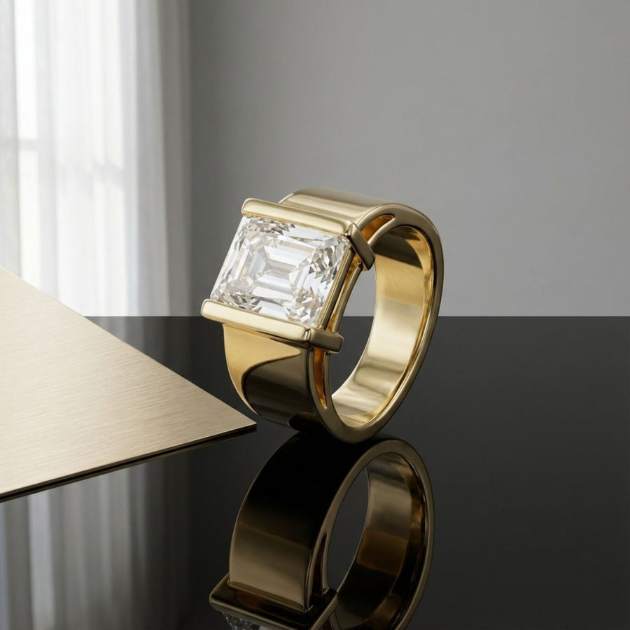 Vintage Princess Cut Ring