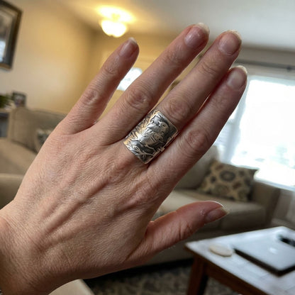 Vintage Lovebirds Ring