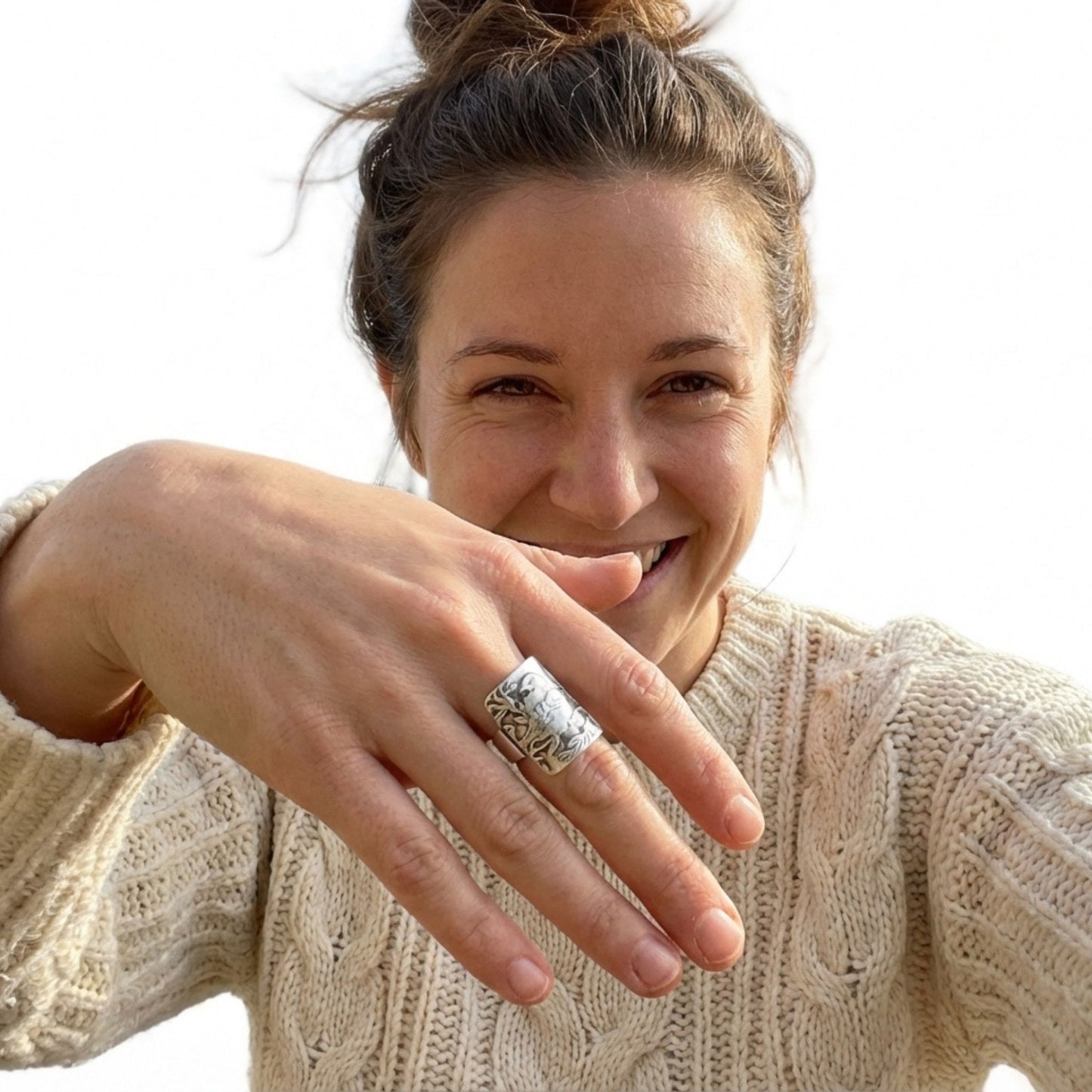 Vintage Lovebirds Ring
