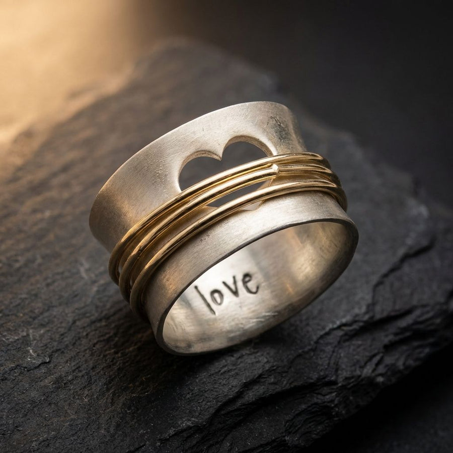 Vintage Timeless Love Ring