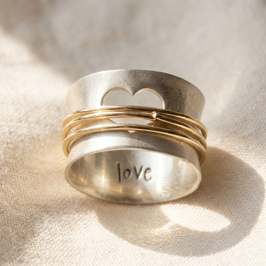 Vintage Timeless Love Ring