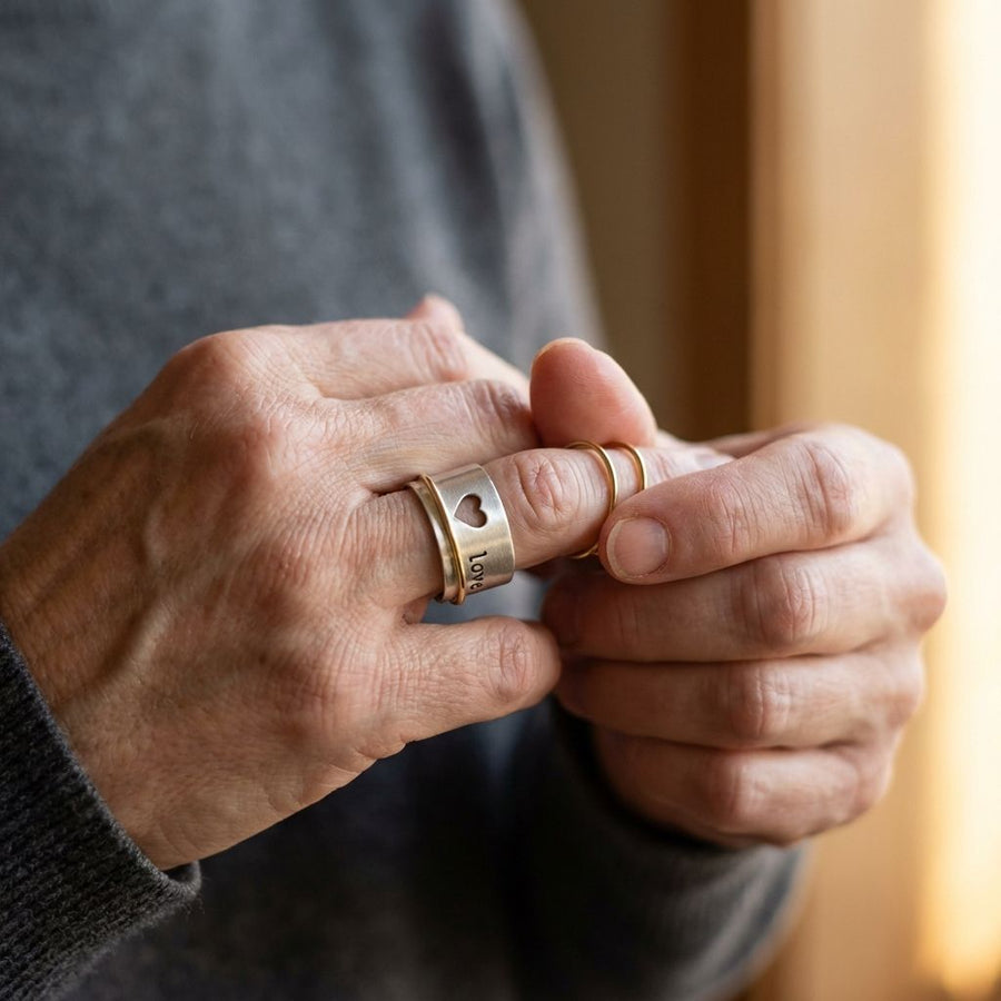Vintage Timeless Love Ring