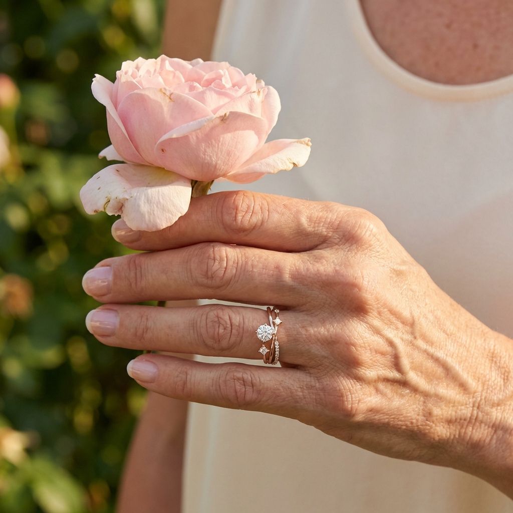 Vintage Gold Zirconia Fine Ring