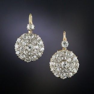 Vintage Rounded Bright Earrings-Lydieannejewelry