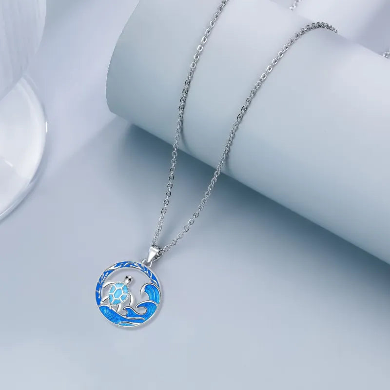 Vintage Ocean Series Sea Turtle Necklace