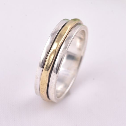 Grooved Band Ring Minimalist Wedding Style Jewelry