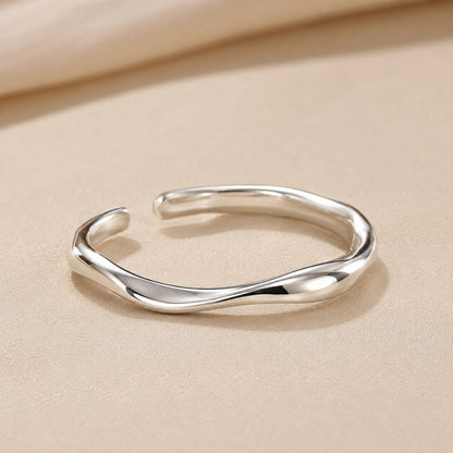 6-Piece Silver-Tone Boho Stackable Ring Set