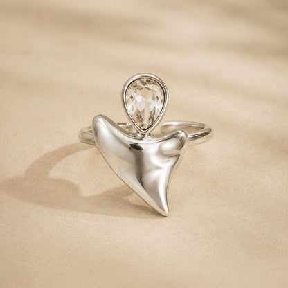 6-Piece Silver-Tone Boho Stackable Ring Set