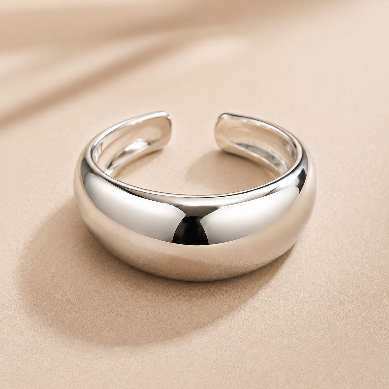 6-Piece Silver-Tone Boho Stackable Ring Set
